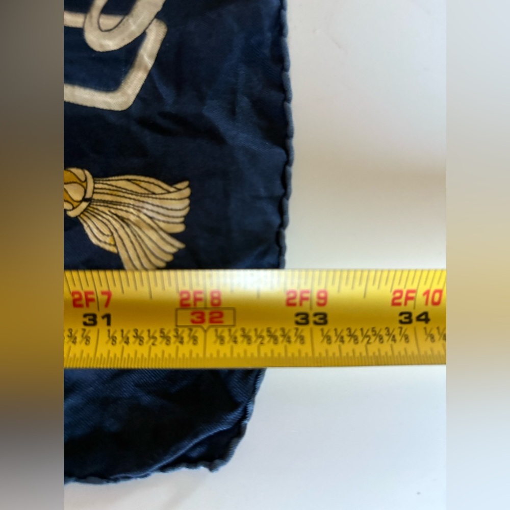 CELEINE Vintage Silk Scarf - Picture 11 of 13